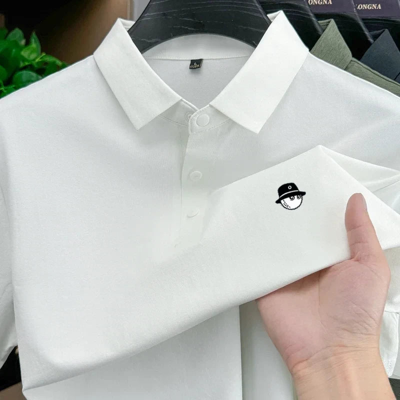 Breathable Short Sleeve Golf Polo