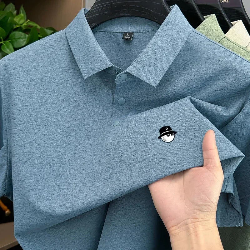 Breathable Short Sleeve Golf Polo
