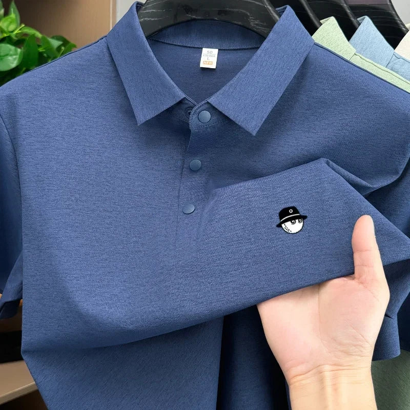 Breathable Short Sleeve Golf Polo