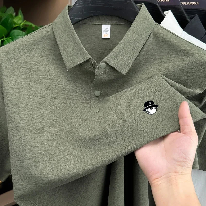 Breathable Short Sleeve Golf Polo