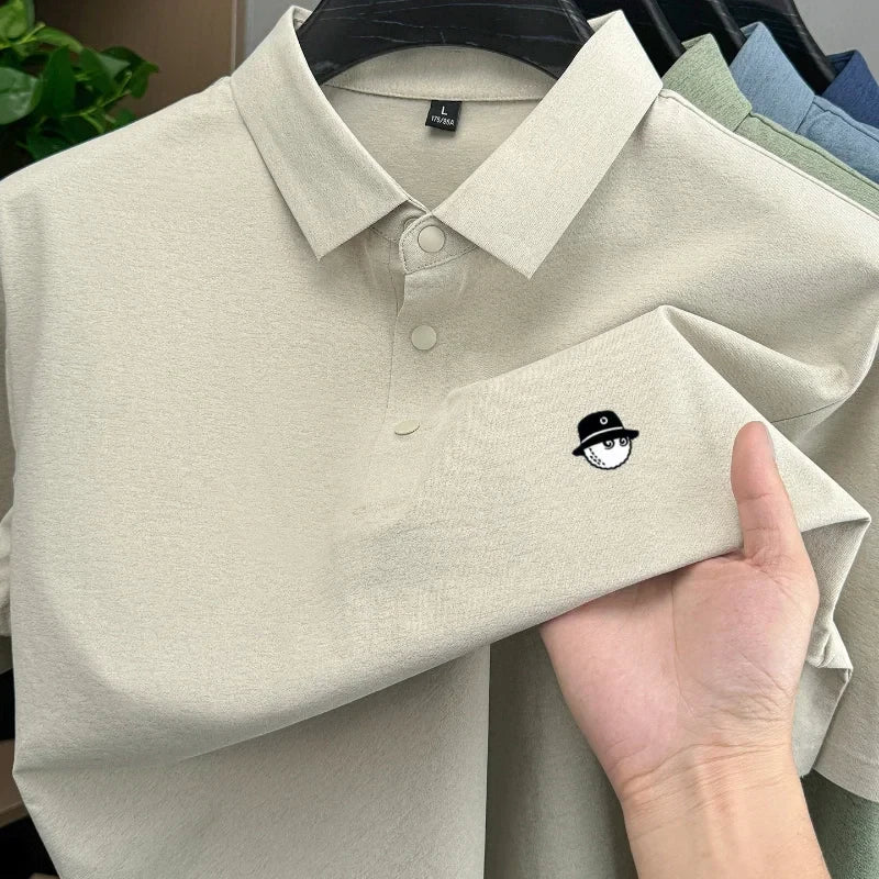 Breathable Short Sleeve Golf Polo