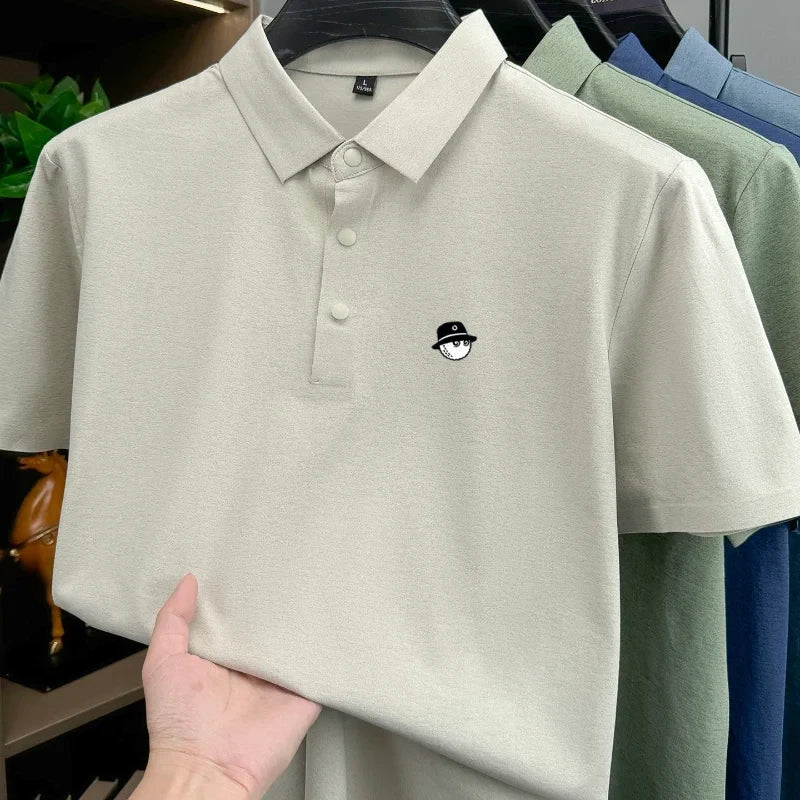Breathable Short Sleeve Golf Polo