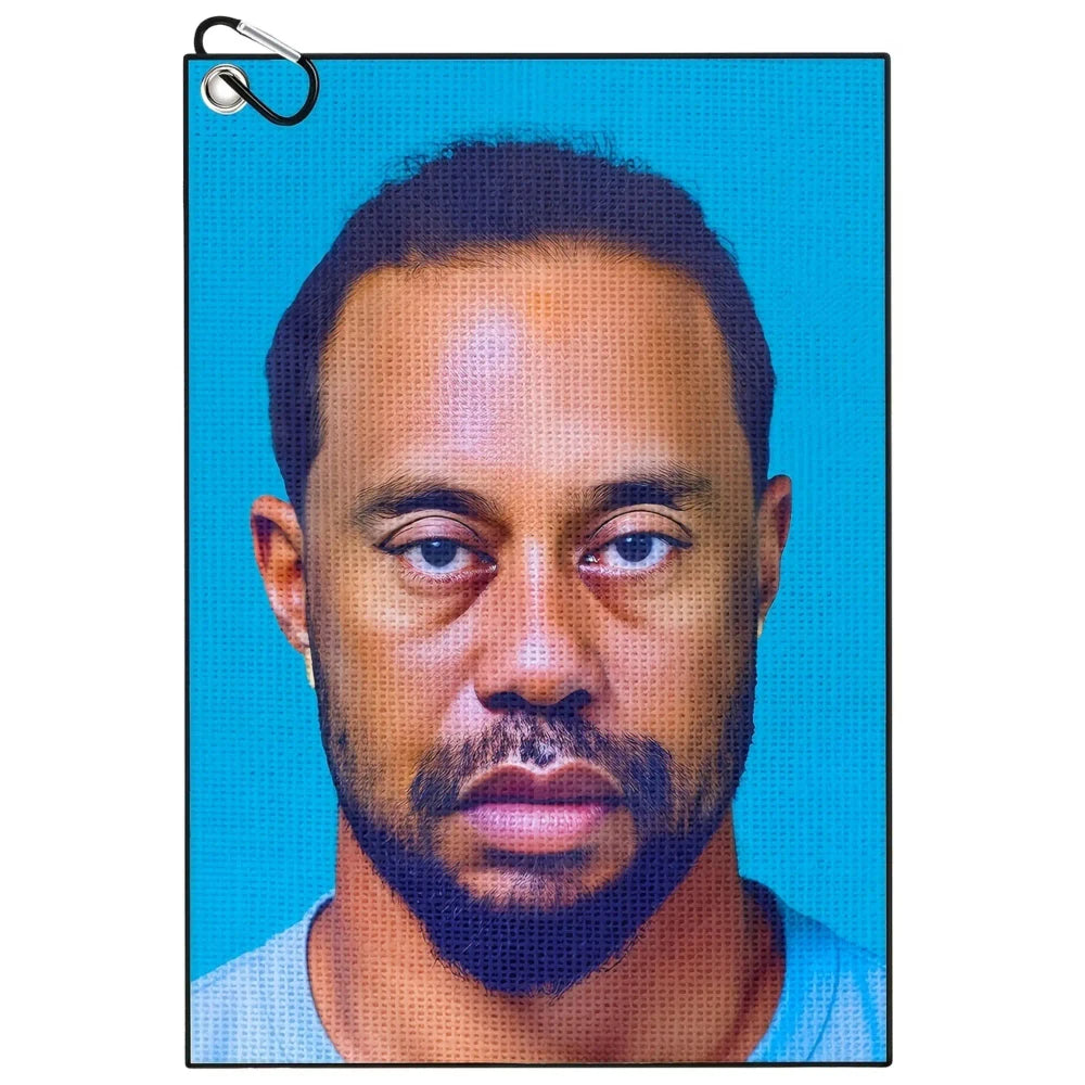 Tiger Microfiber Golf Towel