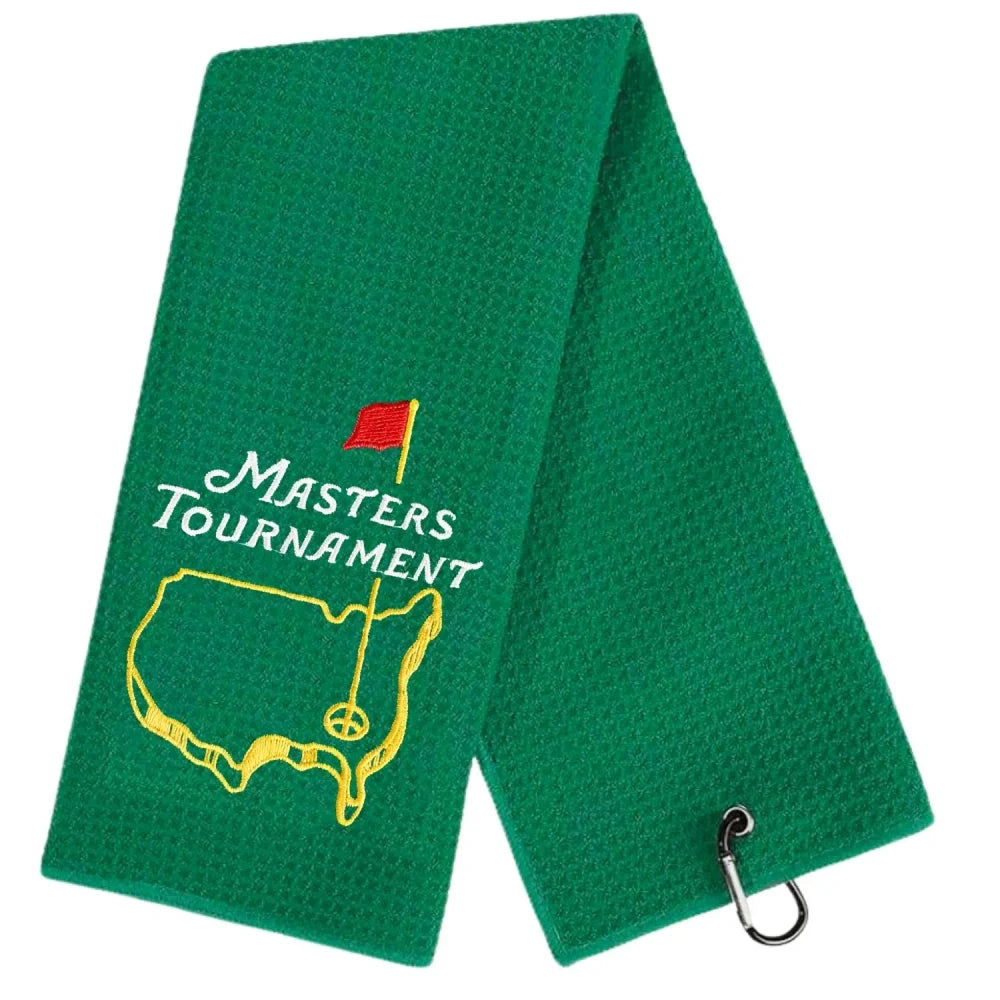 Embroidered Microfiber Golf Towel
