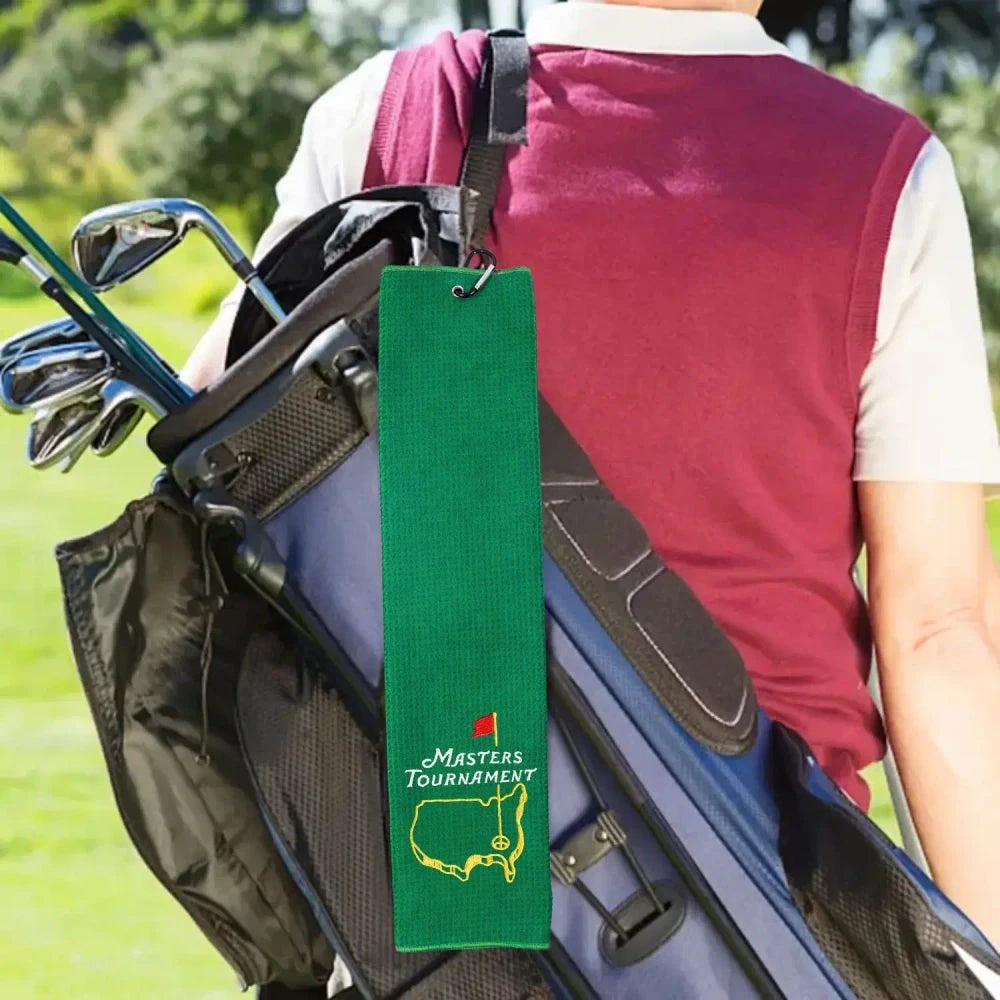 Embroidered Microfiber Golf Towel