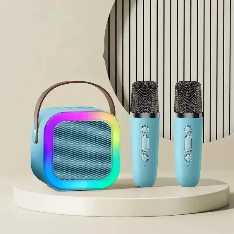 Portable Bluetooth Karaoke Microphone Speaker