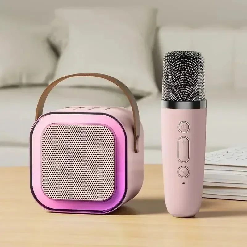 Portable Bluetooth Karaoke Microphone Speaker