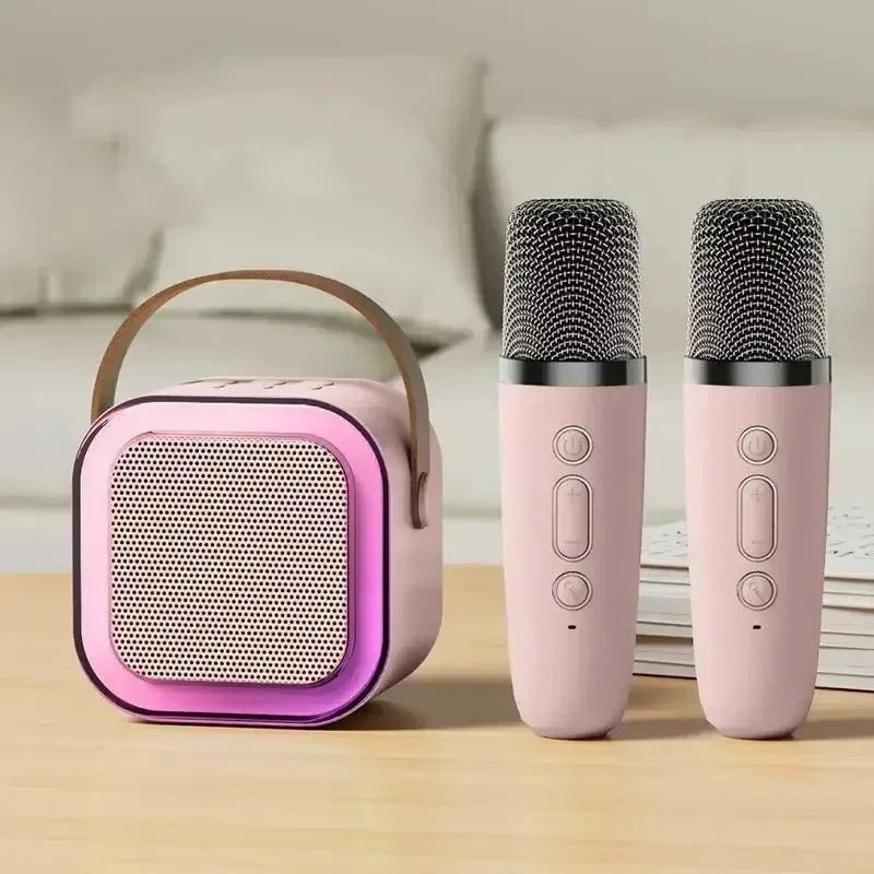 Portable Bluetooth Karaoke Microphone Speaker