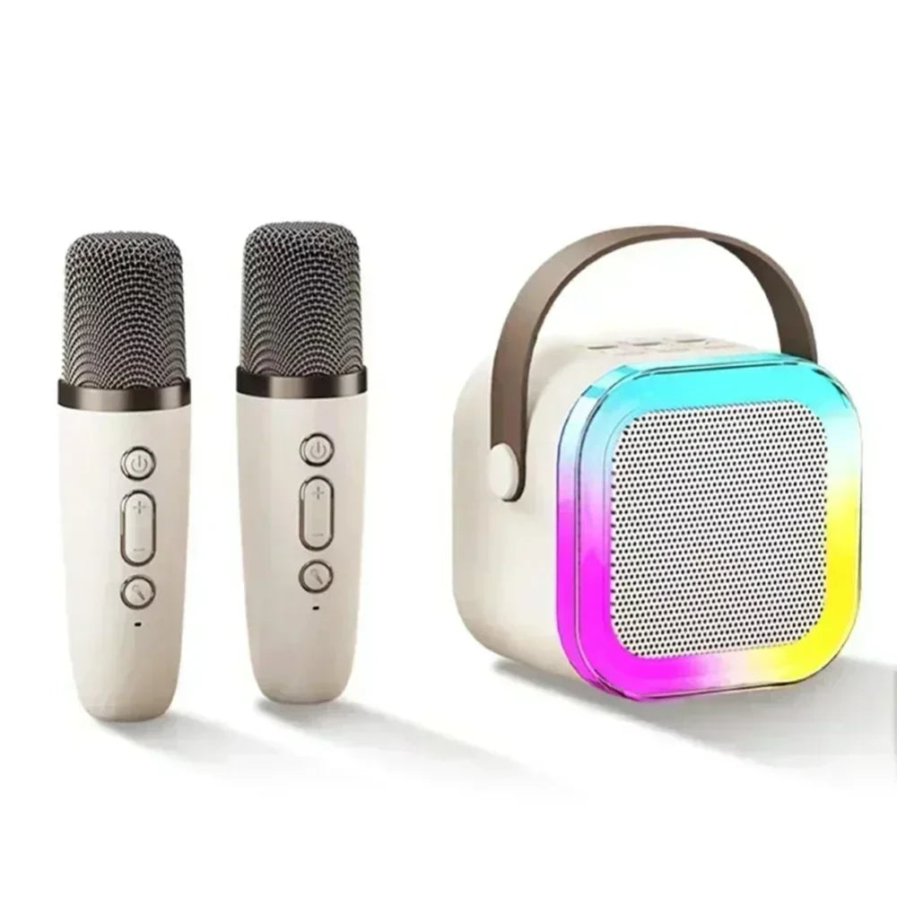 Portable Bluetooth Karaoke Microphone Speaker