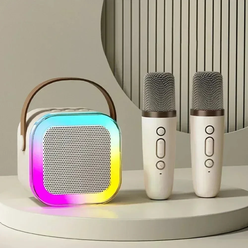 Portable Bluetooth Karaoke Microphone Speaker
