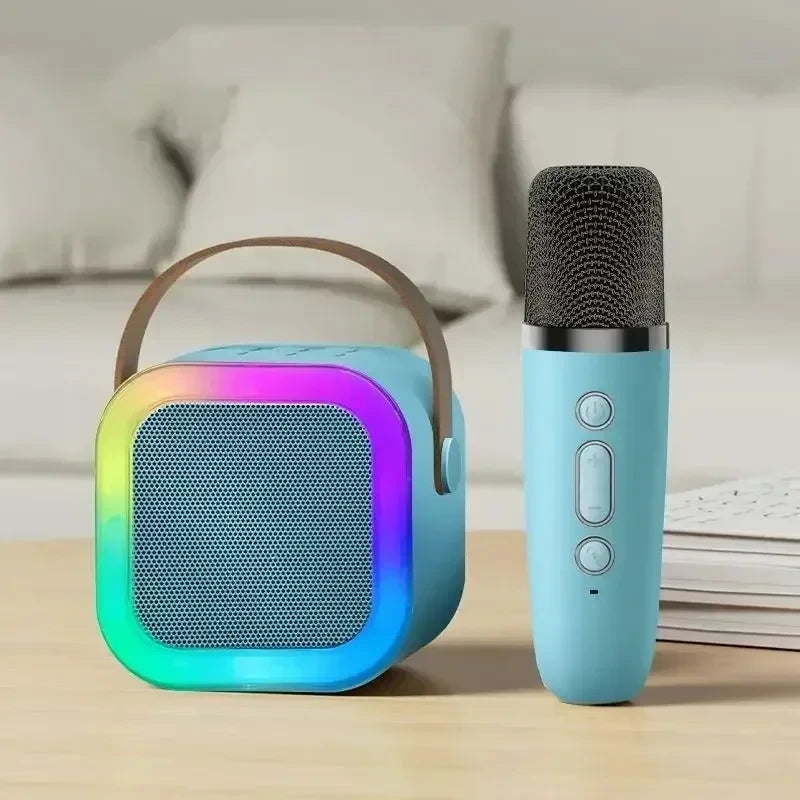 Portable Bluetooth Karaoke Microphone Speaker