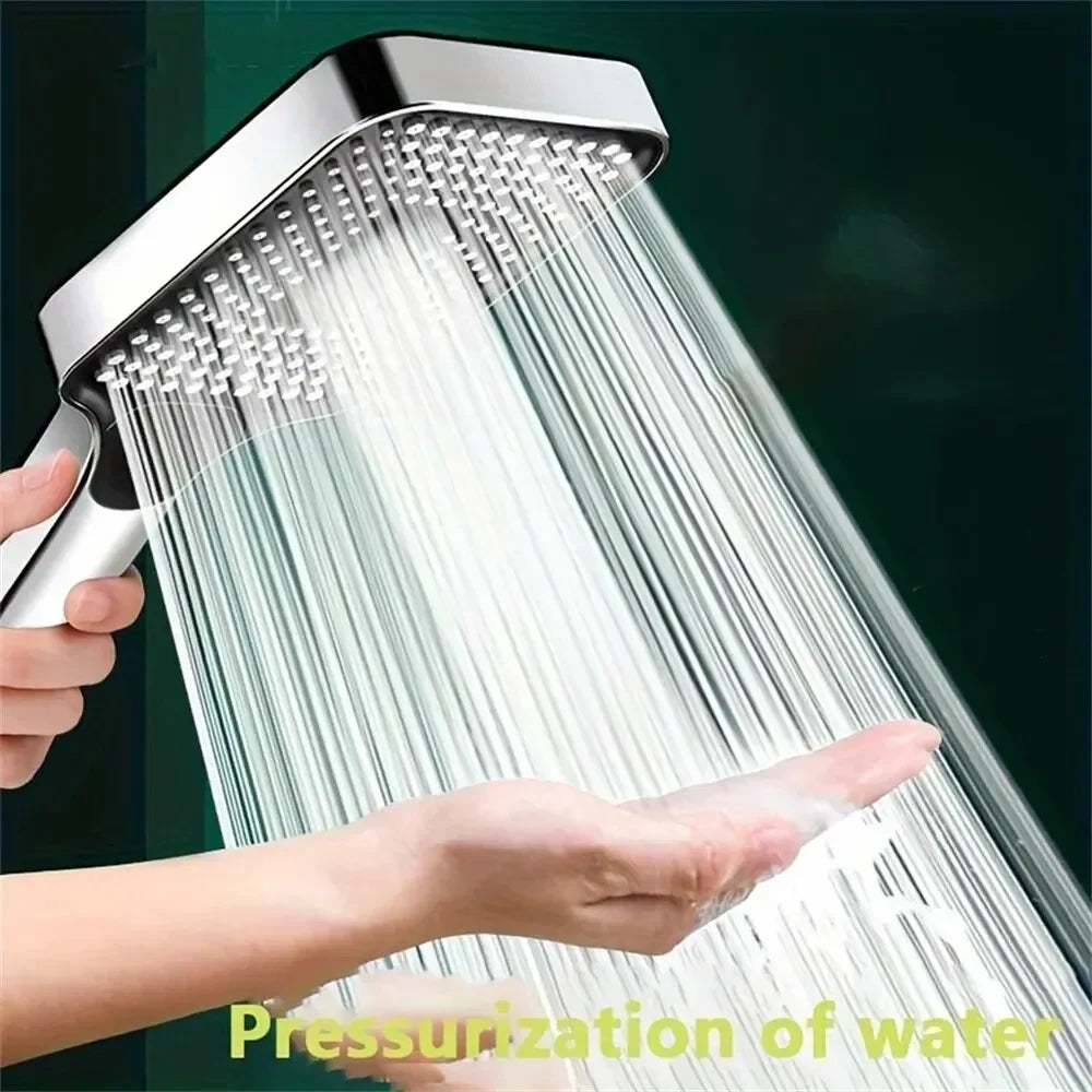 Adjustable Three-Mode High-Pressure Showerhead