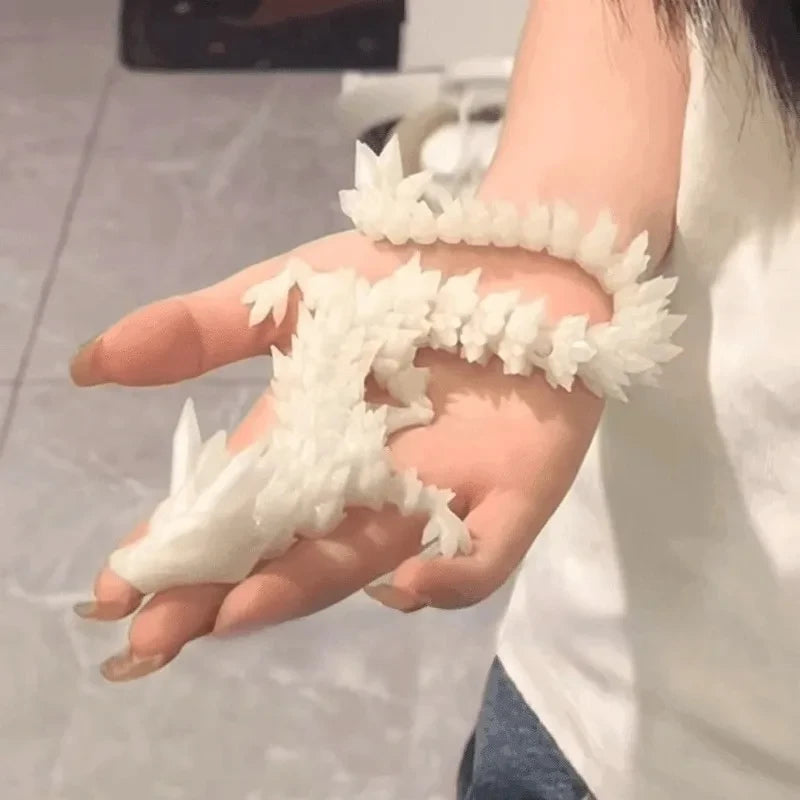 Luminous Articulated Dragon Figurine
