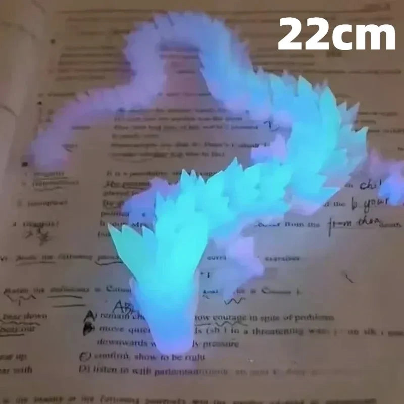 Luminous Articulated Dragon Figurine
