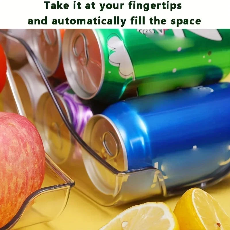 Rolling Soda Can Organizer
