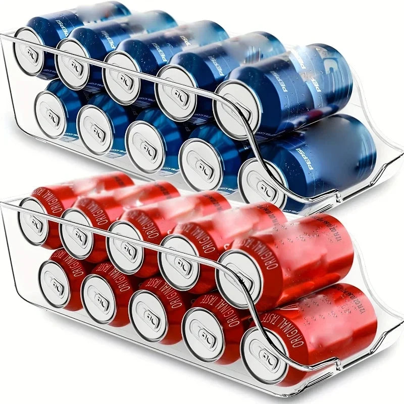 Rolling Soda Can Organizer