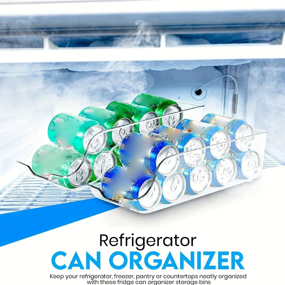 Rolling Soda Can Organizer