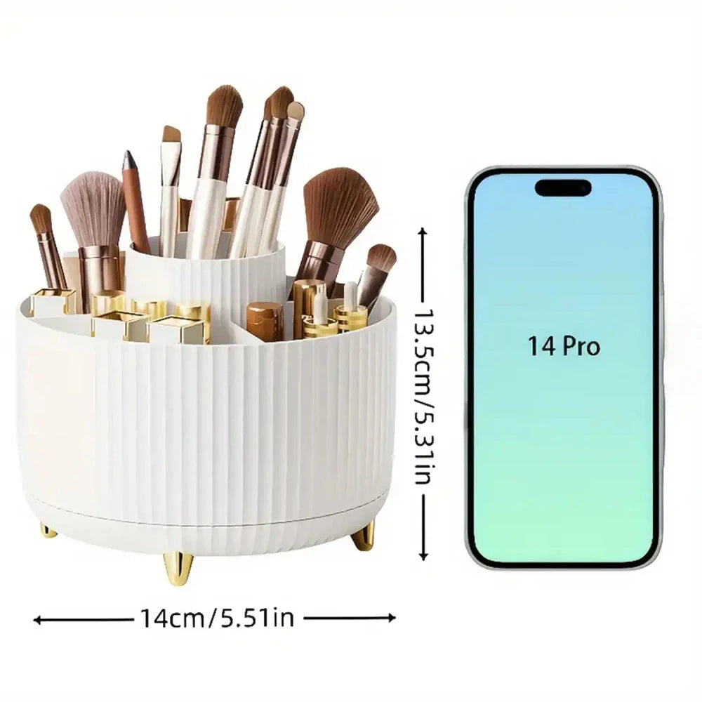 Rotating Cosmetic Makeup Organizer