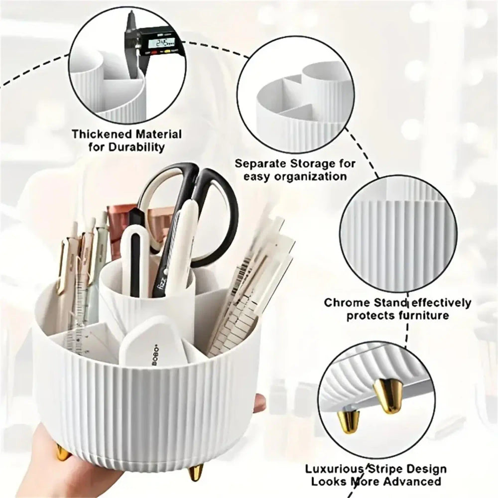 Rotating Cosmetic Makeup Organizer
