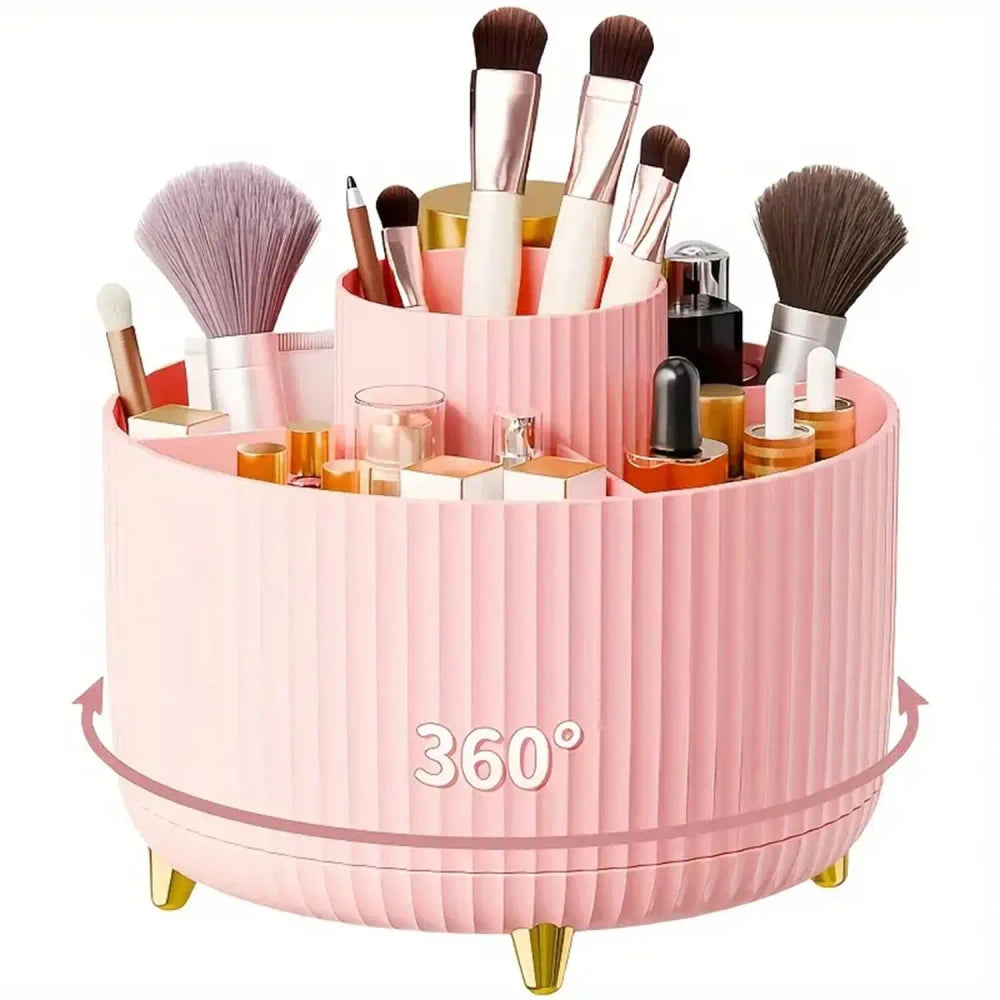 Rotating Cosmetic Makeup Organizer