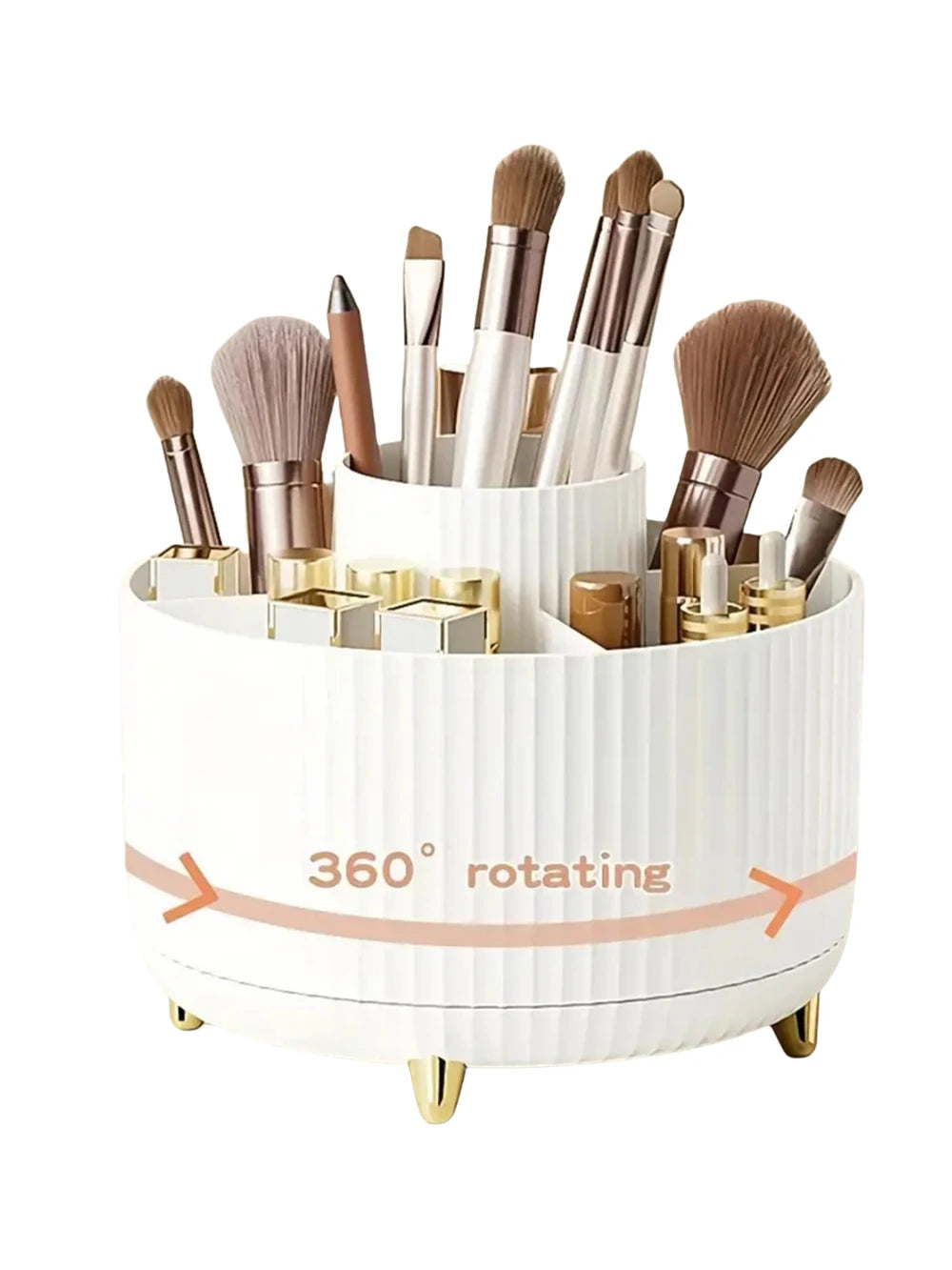 Rotating Cosmetic Makeup Organizer