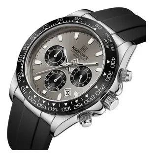 Naviforce Silicone Chronograph Watch